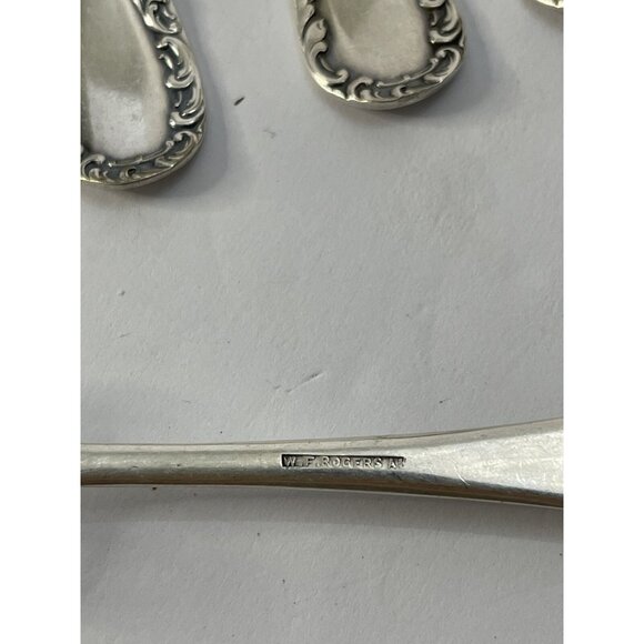 WM Rogers & Son AA Dinner Forks Set of 4 Vintage - Picture 3 of 3